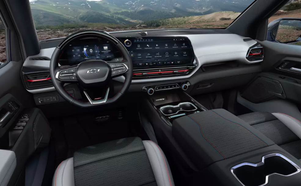 2025 Chevy Silverado EV Interior